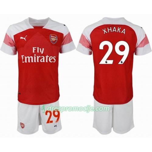 Arsenal Dres XHAKA 29 Dječji Domaći 2018/19 Kratkih Rukava Arsenal Dres XHAKA 29 Dječji Domaći 2018/19 Kratkih Rukava